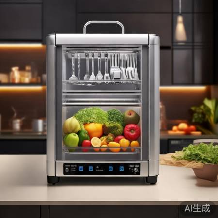 双层消毒柜，分类消毒，除味清新