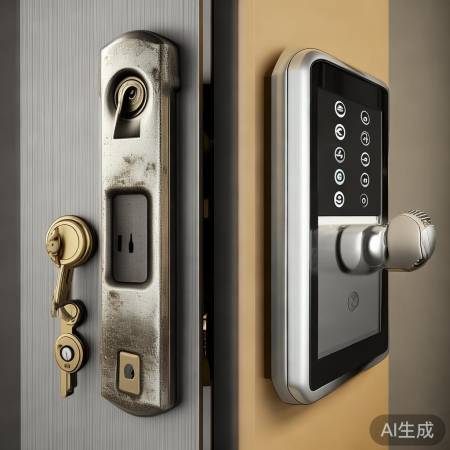机械锁简单易撬，电子锁安全贵