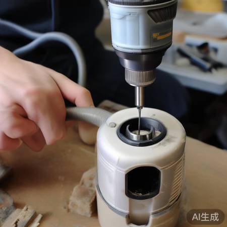 改造吸嘴，水管连接密封