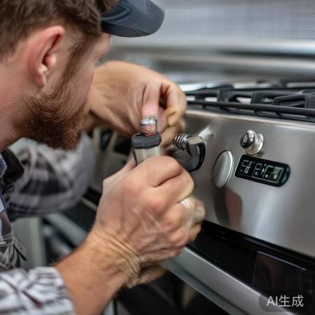 喷嘴位置调整，螺丝拧紧防泄漏