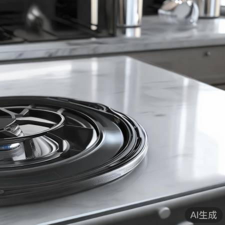 安全燃气灶,一按即燃