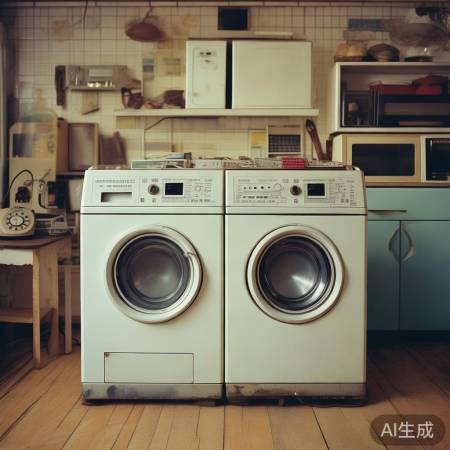 90年代3000元洗衣机,现值