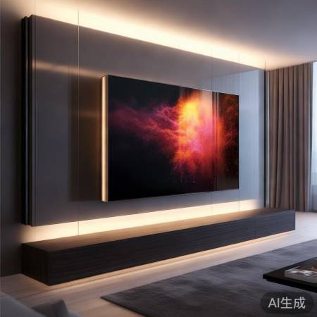 家居新宠：悬浮电视墙