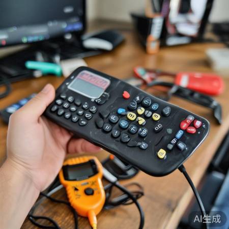 遥控器没电了？换电池！