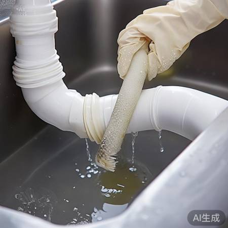 检查管道,清垢保畅通