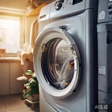 洗衣机进水管卸法分享