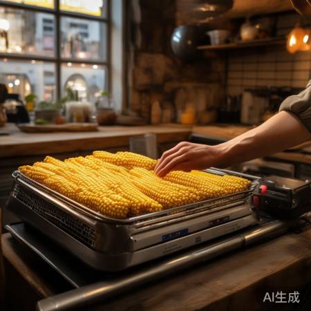 烤苞米，香飘满屋