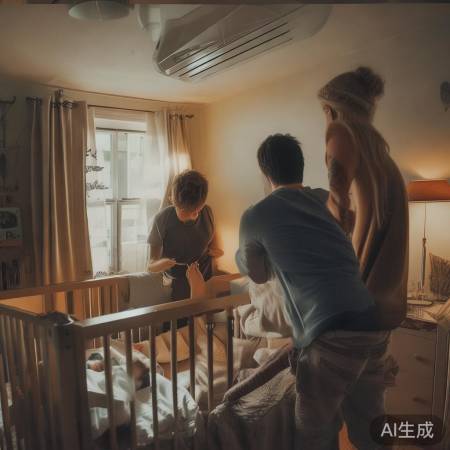 空调出风口勿直吹宝宝