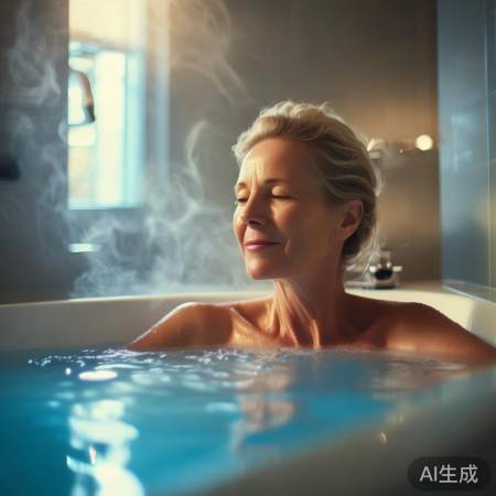 热水澡，温暖舒爽
