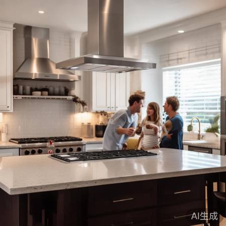 厨房抽油烟机安装高度讲究