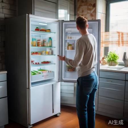 调整冰箱温度及门,整理物品