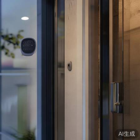 提高家门安全，装监控门磁报警