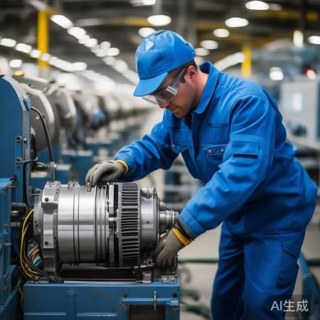 安装新电机步骤三