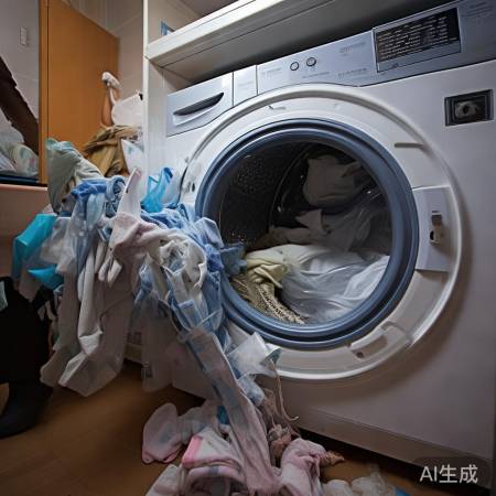 洗衣机卡住小技巧