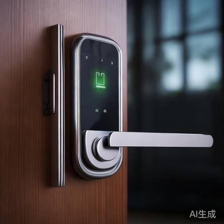 指纹锁需定期充电，电量可维持一