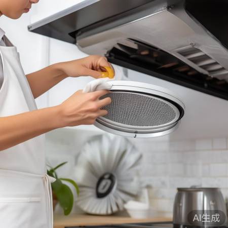 更换滤网,小心清洁,确保安装