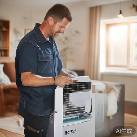 澳克莱空气能,安装简便,售后无