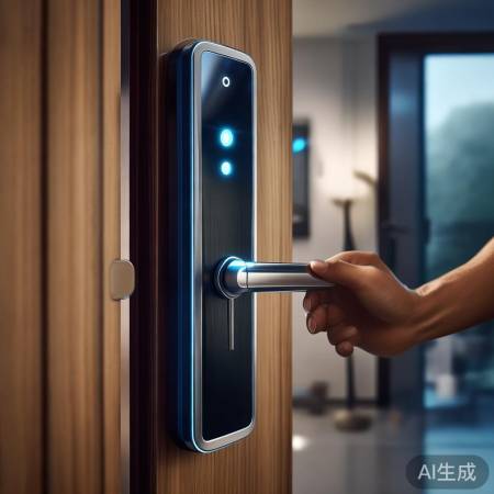 智能锁,刷脸开锁方便又安全