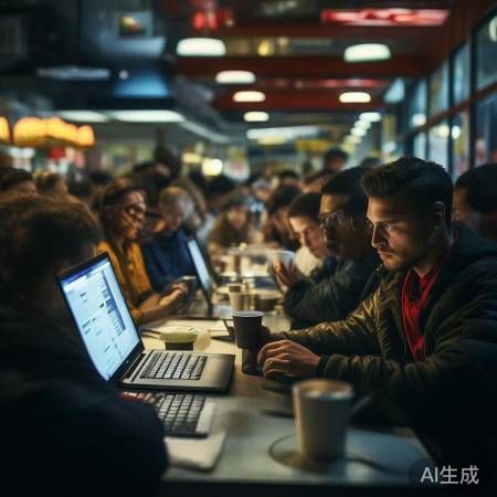 麦当劳加班族不易