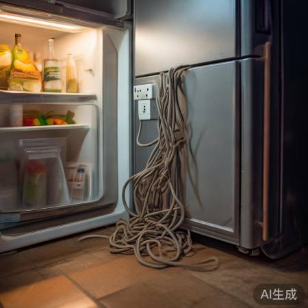 电源线问题影响冰箱制冷
