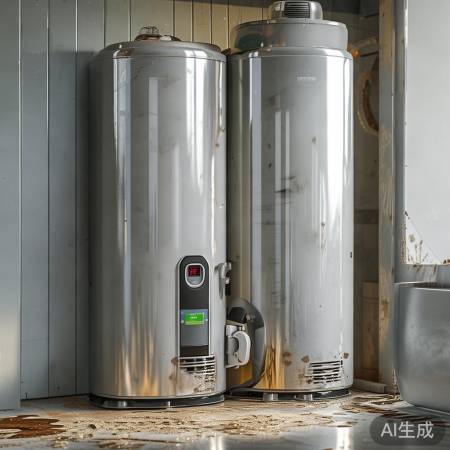 清洁热水器,活力四溢