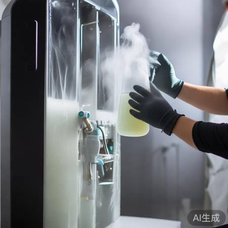 热水器内外清洁，白醋除垢。