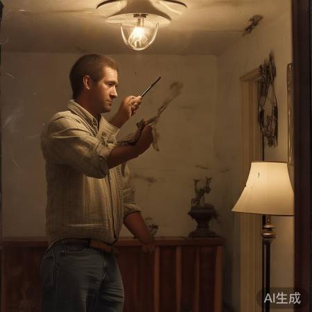 检查螺丝,换灯泡简单