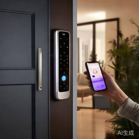 智能锁安全便捷,护家神器