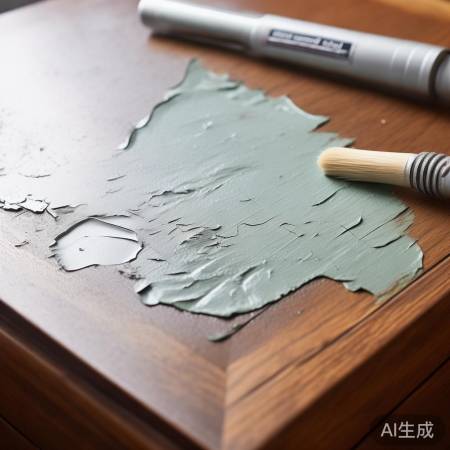 “红酒柜修复，色彩匹配。”