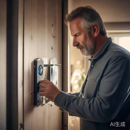 指纹锁坏了,心态好也能应对