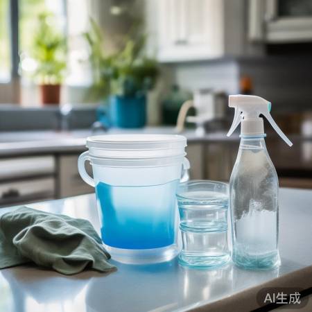 “准备清凉油喷壶材料”