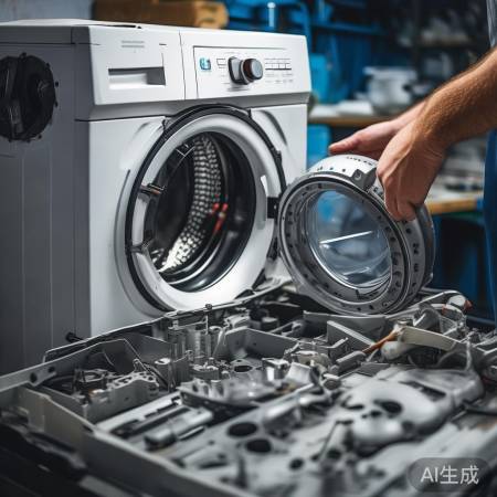 洗衣机重新组装
