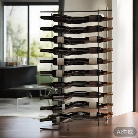 倒挂红酒架，空间利用极致