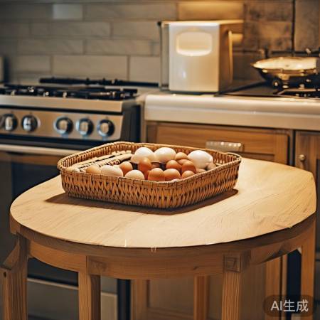 燃气灶旁小桌，早餐更美好。