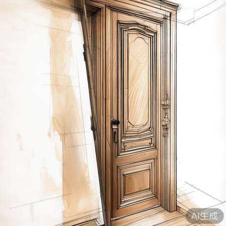 设计门图，美观实用结合