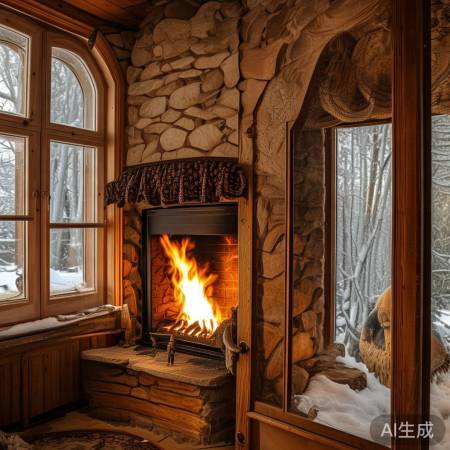 门窗保温,窗帘阻风