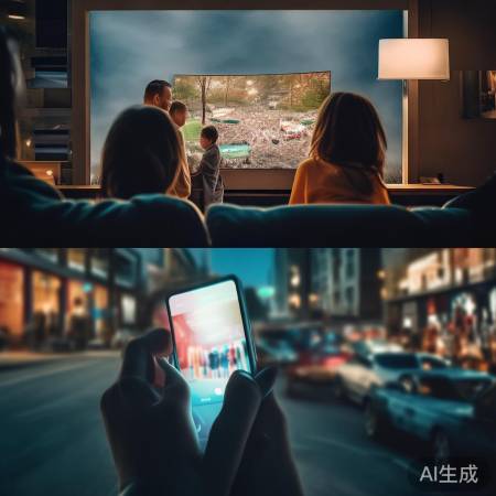 电视大屏，手机便携