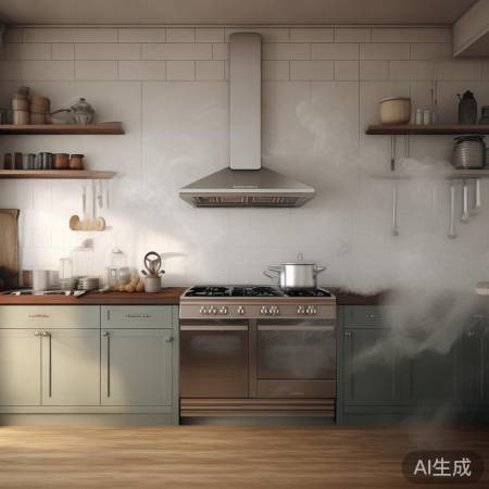 油烟机安装不当，油烟四散