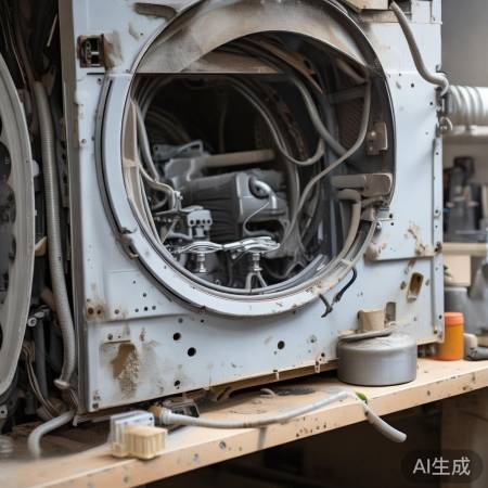 “检查清洗洗衣机内桶”