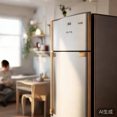 “美菱冰箱静音除霜，家庭和谐好
