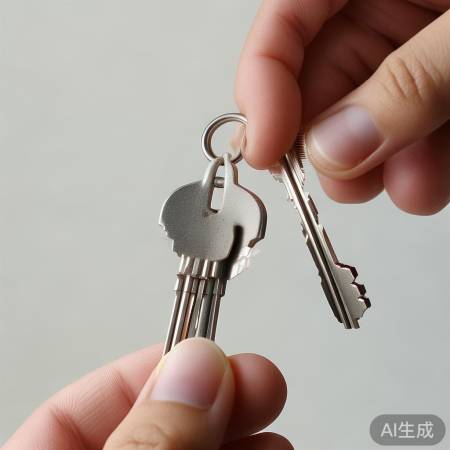 检查钥匙是否完好