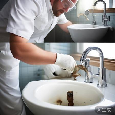 检查接口，安装水龙头