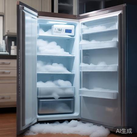 冰箱温度过高导致效率低