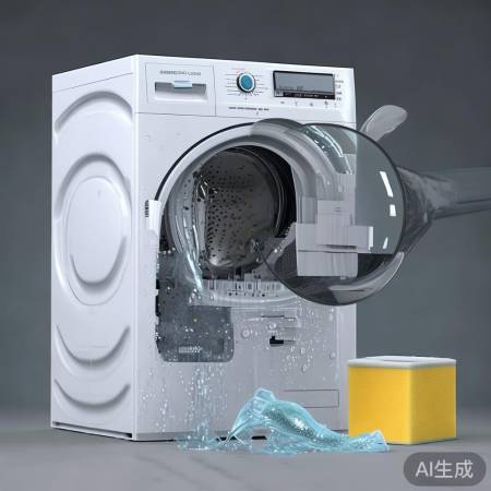 定期拆洗消毒盒,保障洗衣机卫生