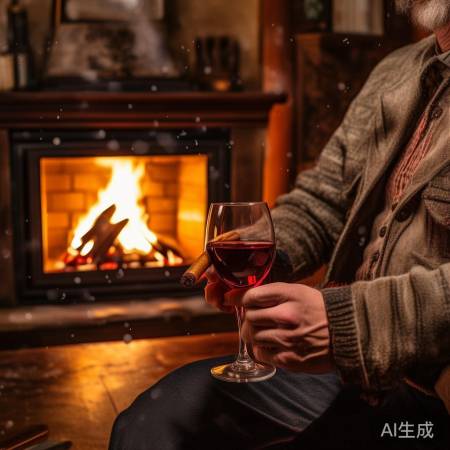 雪茄红酒,自然舒适