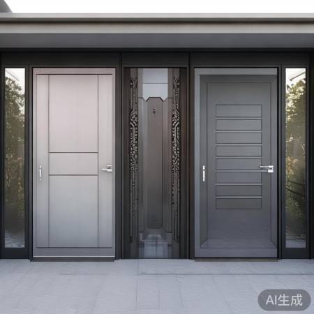 防盗门风格多,选款像穿衣。