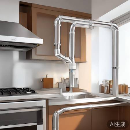 过渡管:油烟顺畅关键