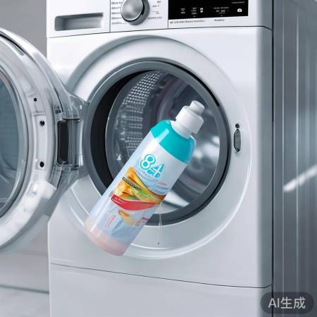 滚筒洗衣机先加洗衣液再消毒