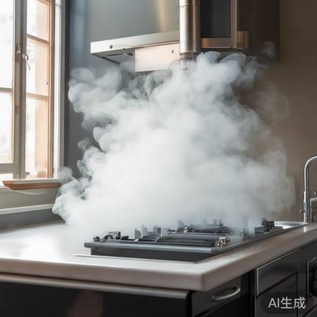 油烟出口靠近窗
