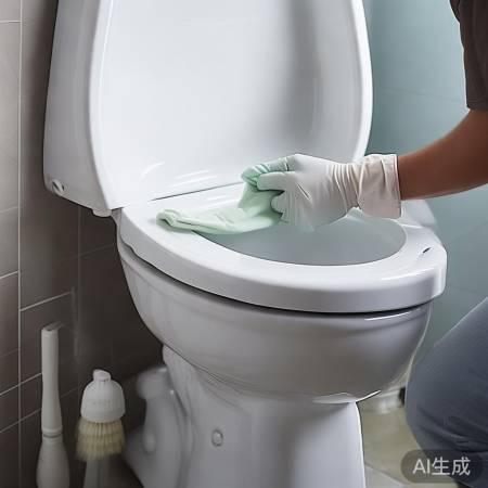 马桶缝隙清洁法